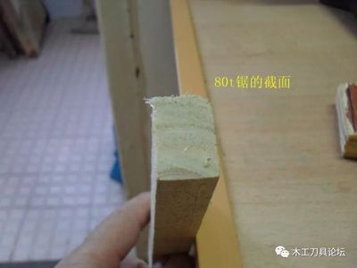 硬質(zhì)合金木工圓鋸鋸片齒數(shù)越多鋸得截面越平,不易崩邊,來幾個(gè)圖作個(gè)直觀比較